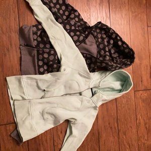 Two Lululemon hoodies/ jackets